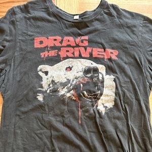 Drag The River - alt-country band shirt - XL